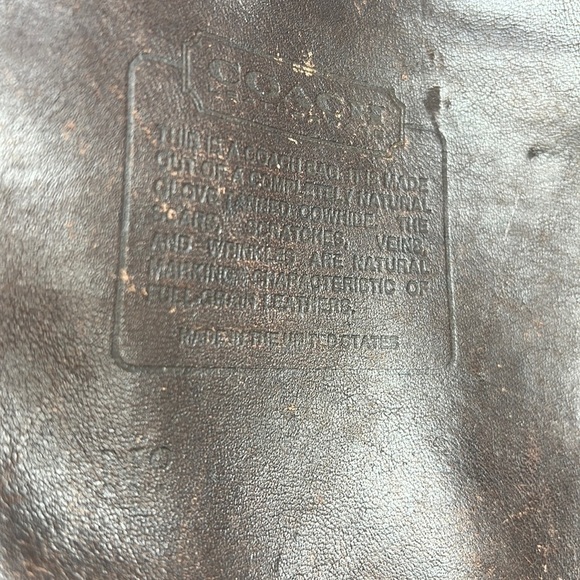 Coach Brown Duffle Feed Sac Shoulder Bag XL F7D - Picture 12 of 16